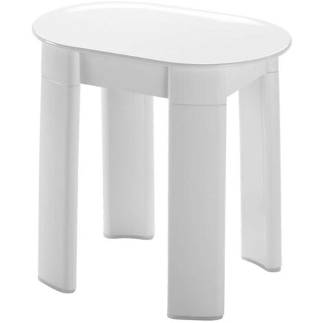 Aqualine Accessoires - Badehocker Tetra, 42x41x27 cm, weiß 2872