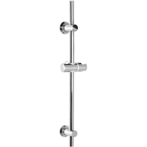 Aqualine Accessoires - Barre de douche Suri avec support coulissant, 600 mm, chromé 11441