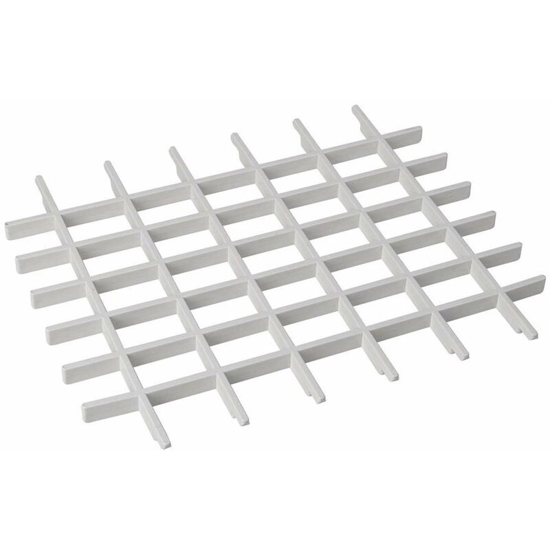 Aqualine - Accessoires - Grille universelle pour vidoirs suspendus, plastique, blanc PI5020