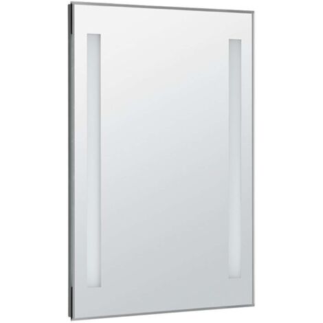 Aqualine Accessoires - Miroir avec éclairage LED 50x70 cm, chromé ATH5