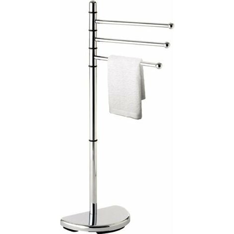 Aqualine Accessoires - Porte-serviettes sur pied, chrome HI31