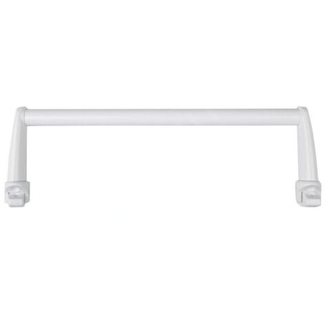 Aqualine Accessoires - Séchoir de serviettes, montage sur corps de chauffe 360 mm, blanc IDR-40