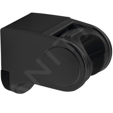 Aqualine Accessoires - Support de douche, noir mat SC140