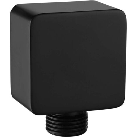Aqualine Accessori - Presa d'acqua a muro, nero opaco SC331B