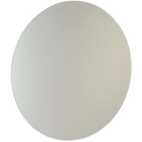 Aqualine Accessori - Specchio, diametro 70 cm, senza sfaccettatura e cerniera 22445