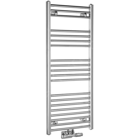 Aqualine Alya - Sèche-serviettes 119 x 50 cm, 345 W, chrome LLS302