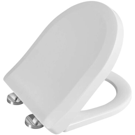 Aqualine - Asiento de inodoro, infantil, blanco PT005
