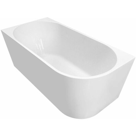 Aqualine Baignoires - Baignoire d'angle Tibera, 170x80 cm, gauche, blanc E1026