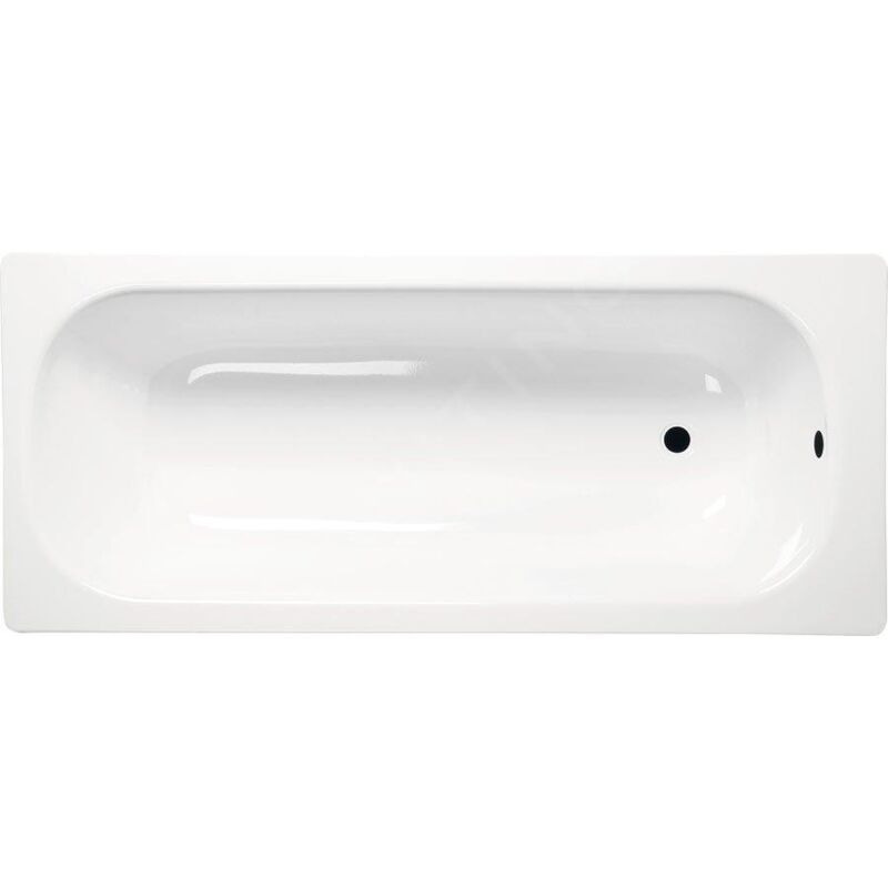 Baignoires - Baignoire en émail 1500x700x390 mm, blanc V150x70 - Aqualine