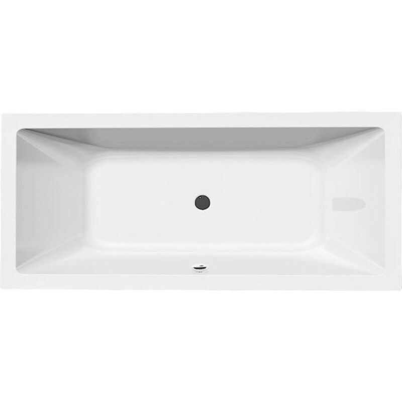 Aqualine Baignoires - Baignoire NISA, 180x80x42 cm, blanc A1880