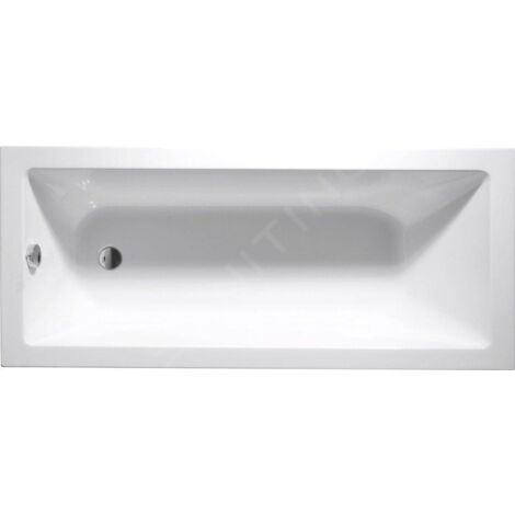 Aqualine Baignoires - Baignoire rectangulaire DOUBRAVA, 1600x700x420 mm, blanc A1670