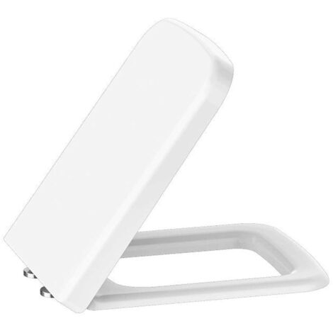 Aqualine Bene - Asiento inodoro Soft Close, blanco KC0503