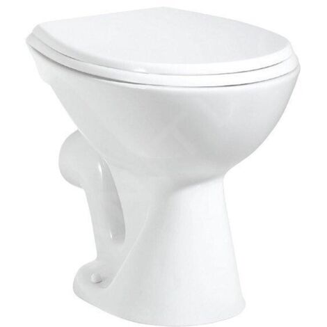 Aqualine Céramique - WC à poser, évacuation par arrière, blanc TP330