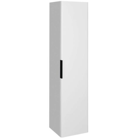 Aqualine Deneb - Armoire haute 150x35x31 cm, 1 porte G/D, blanc mat DN180