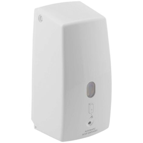 Aqualine - Dispensador de jabón, blanco 00588