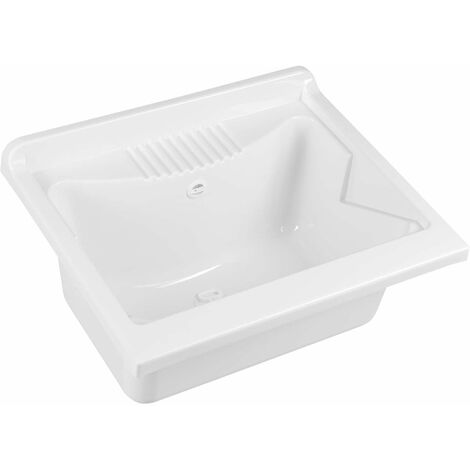 Aqualine Éviers - Vidoir, 600x500 mm, blanc PI6050