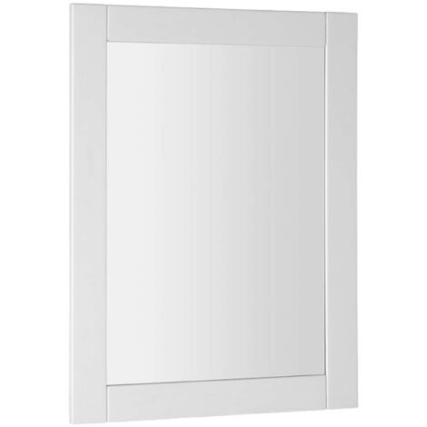 Aqualine Favolo - Specchio 70x90 cm, bianco opaco FV090