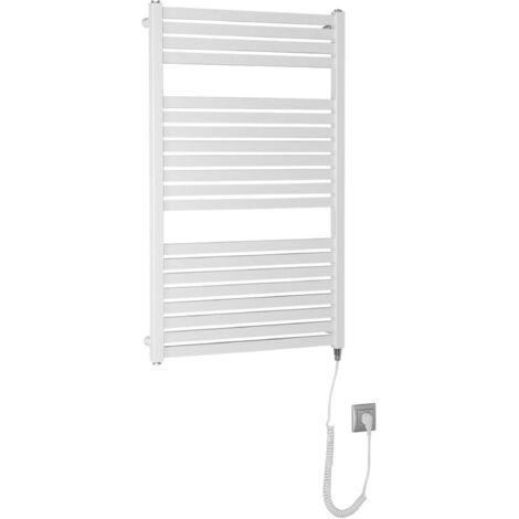 Aqualine Handtuchheizkörper - Heizkörper Tondi-E 60x97 cm, 400 W, weiß DE460T
