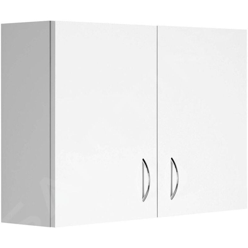 Aqualine Keramia Fresh - Armoire supérieure 700x500x200 mm, blanc 52362