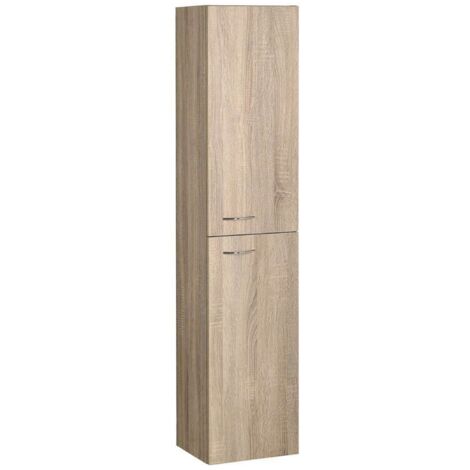 Aqualine Keramia Fresh - Kabinett Zoja, 30x140x25 cm, Eiche platin 51157