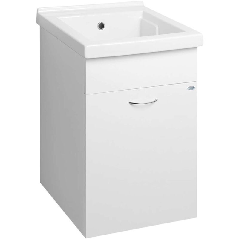 Aqualine - Keramia Fresh - Meuble sous évier 43x70x48 cm, blanc 57034