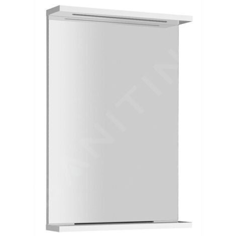 Aqualine Korin - Miroir avec éclairage LED, 40x70 cm, blanc KO345S