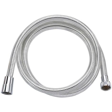 Aqualine Laser - Flexible de douche, longueur 1500 mm, chrome/blanc 11150