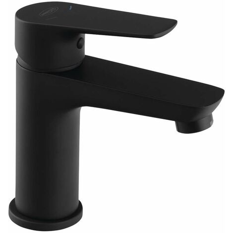 Aqualine Lotta - Miscelatore da lavabo, nero opaco LT602B