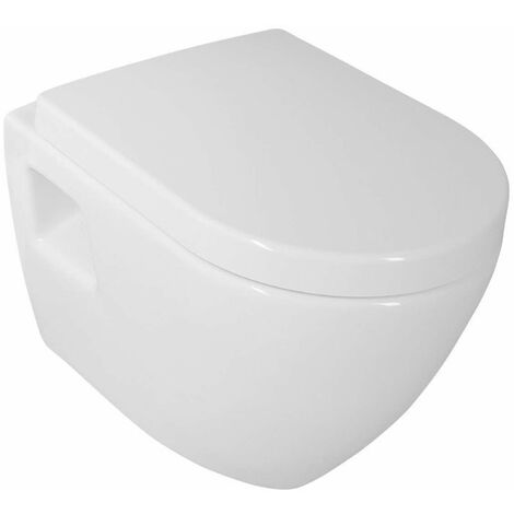 Aqualine Nera - Cuvette suspendue, blanc NS952