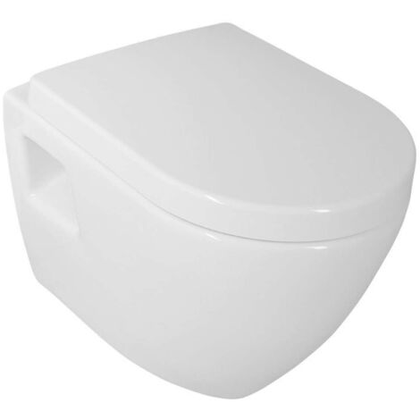 Aqualine Nera - Inodoro suspendido, blanco NS952