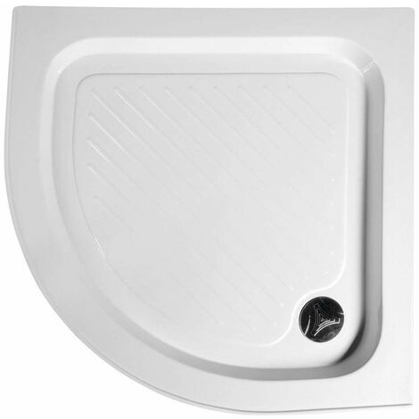 Aqualine Piatti doccia - Piatto doccia, autoportante, 80x80x15 cm, bianco BTTR80