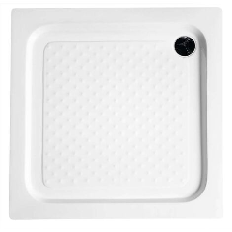 Aqualine Platos de ducha - Plato de ducha, autoportante, 90x90x15 cm, blanco BTTQ90