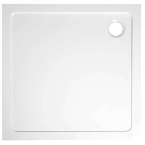 Aqualine Platos de ducha - Plato de ducha TECMI, 80x80 cm, blanco PQ008