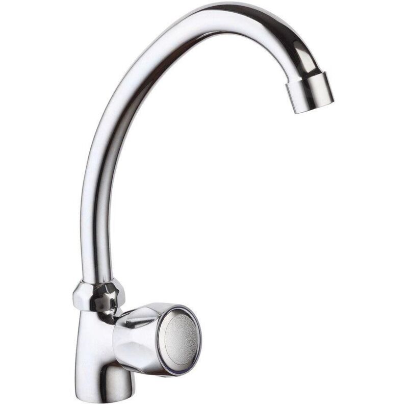 Aqualine - Robinetterie - Vanne permanente, pivotante, chromée ZY1807