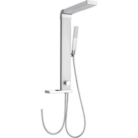 Aqualine Rome - Conjunto de ducha, aluminio SL760