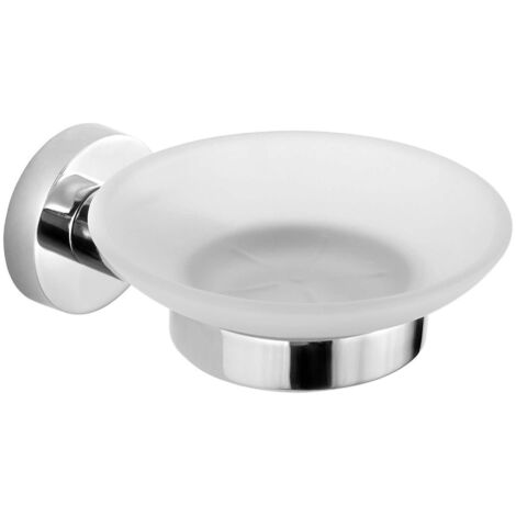 Aqualine Samba - Jabonera, vidrio opalino SB102