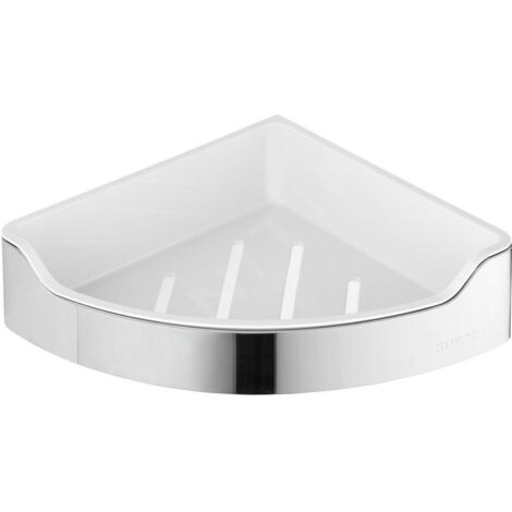 Aqualine Samba - Tablette d'angle Samba, chromée SB109