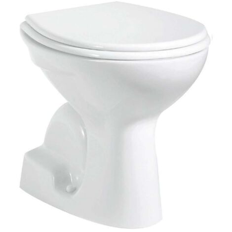 Aqualine Sanitärkeramik - Stand-WC, Abgang unten, weiß TP340