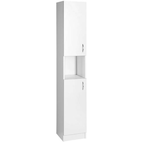 Aqualine Simplex Eco - Armadio 30x180x30 cm, bianco opaco SIME320