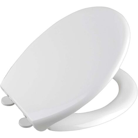 Aqualine Sofia - Asiento de WC Soft Close, polipropileno, blanco BS122