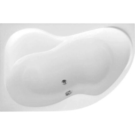 Aqualine Vasche da bagno - Vasca da bagno Cidlina 160, 160x105x45 cm, sinistra, bianco G3615