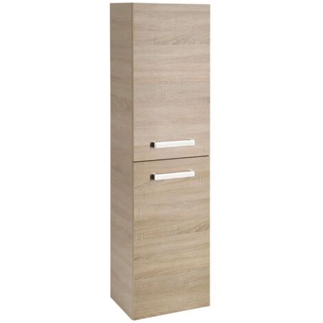 Aqualine Vega - Hochschrank, 40x150x31 cm, Platineiche VG960