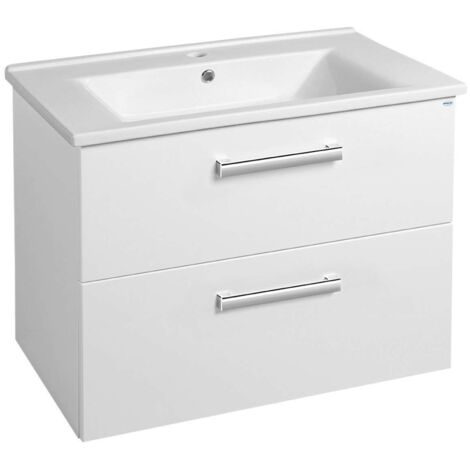 Aqualine Vega - Mobiletto sottolavabo 72x58x44 cm, bianco VG073