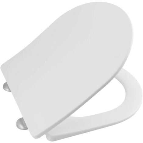 Aqualine Vermet - WC-Sitz, Slim, SoftClose, weiß VRS008