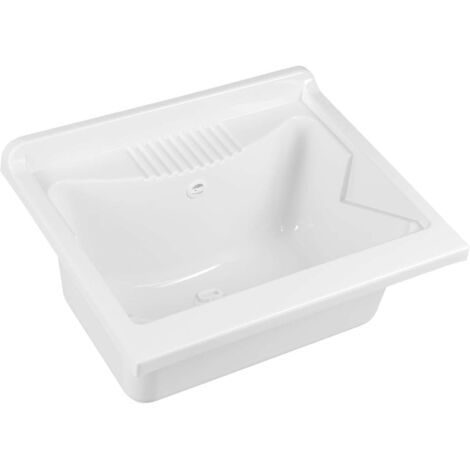 Aqualine - Vertedero 60x50 cm, blanco PI6050