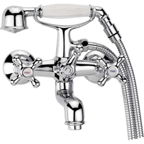 Aqualine Victoria - Grifo de bañera con accesorios, cromo VC10