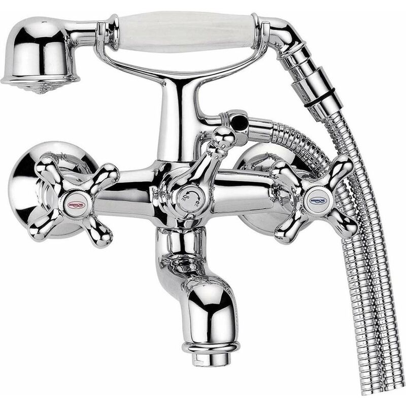 Victoria - Mitigeur de baignoire avec accessoires, chrome VC10 - Aqualine