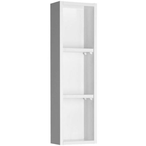 Aqualine Zoja - Armadio pensile 20x70x12 cm, bianco 45463
