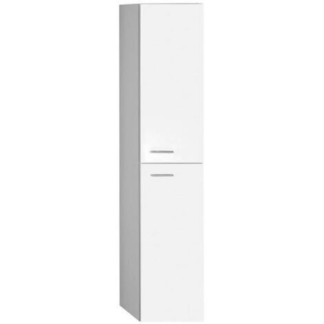 Aqualine Zoja - Hochschrank 30x140x25 cm, weiß 51155