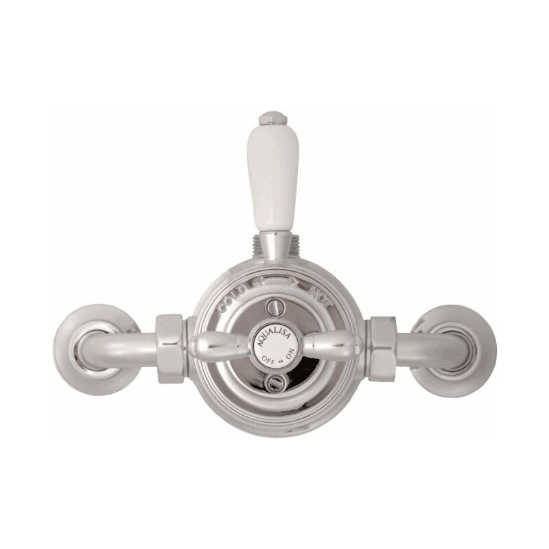 Aqualisa Aquatique Thermostatic Exposed Shower Valve - Chrome